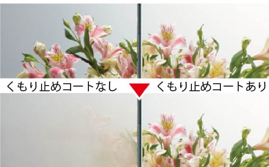 くもり止めコート
